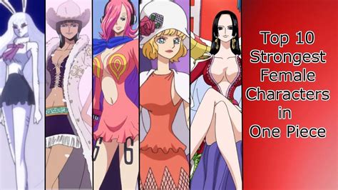 Top 10 Strongest Female Characters In One Piece Strong Female
