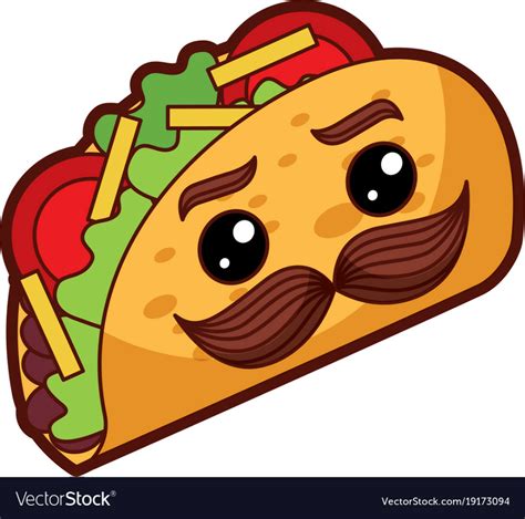 Free Svg Cute Taco Outline Svg 10128 Svg Png Eps Dxf In Zip File