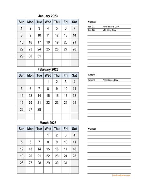 Free Download 2023 Excel Calendar 3 Months In One Excel Spreadsheet