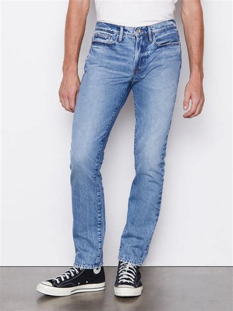 Jeans Frame Mens Lhomme Slim Ritz Bluejay Stewartstech