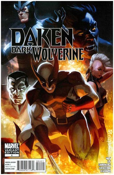 Rare Comics Daken Dark Wolverine 4 175