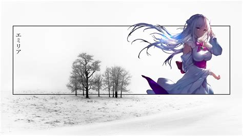 Emilia Rezero Wallpaper By Autosave