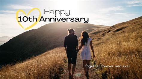 Happy 10th Anniversary Wishes And Messages For Couples