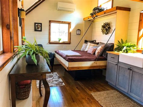 10 Foot Wide Highland Tiny House Extra Width Makes Big Difference