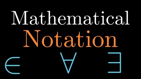 Mathematical Notations How To Do Mathematical Proofs Part 2 Youtube