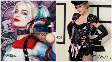 Madonna Goes Harley Quinn Way As The Diva Dresses Identical For Halloween See Pics