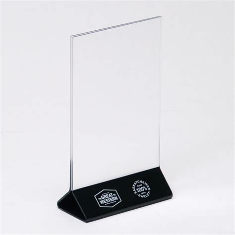 Acrylic Table Tent Fftm00199 Blouin Displays