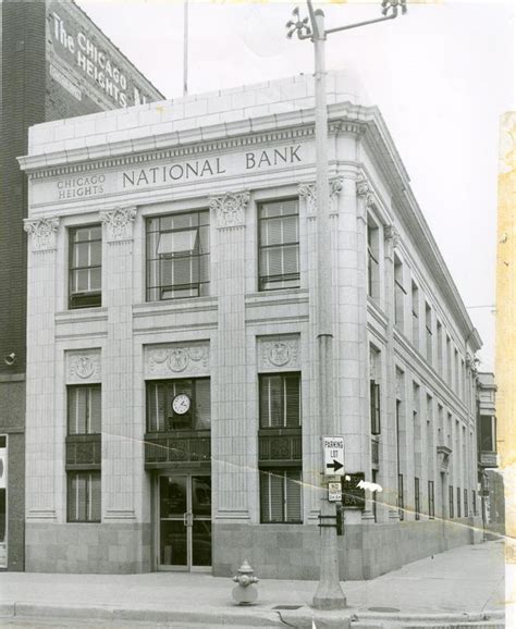 Chicago Heights Historic Preservation Committee First National Bank