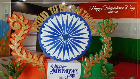 independence day stage decoration 2021 bulletin board ideas for independence day youtube