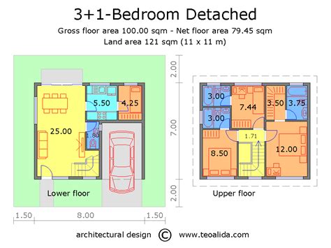 Floor Plan Master Bedroom Size Philippines