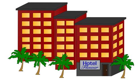 Hotel Building Clipart Images