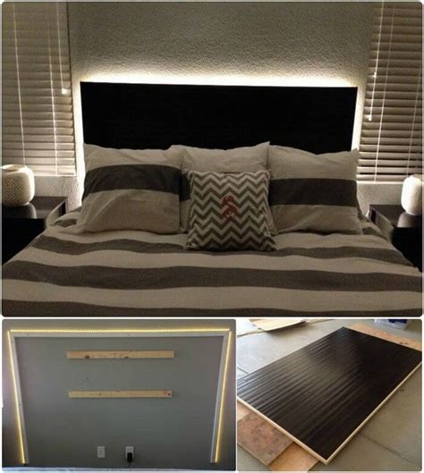 You could get the look with paintings you create yourself, or interesting fabrics mounted on stretcher bars. DIY Headboards - 40 Cheap and Easy DIY Headboard Ideas - Page 4 of 8 - I Heart Crafty