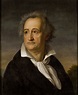Johann Wolfgang von Goethe. Oil on canvas, by Heinrich Christoph Kolbe ...