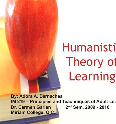 Humanistic Education Humanism Learning Theory