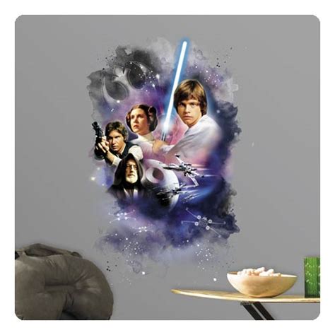 Star Wars Classic Mega Peel And Stick Giant Wall Decal Roommates