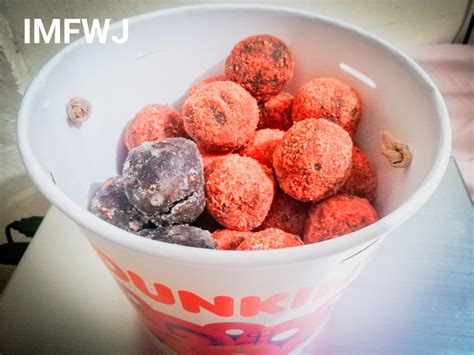 Dunkin Donuts Bucket Of Munchkins Price And Where To Buy It S More Fun With Juan