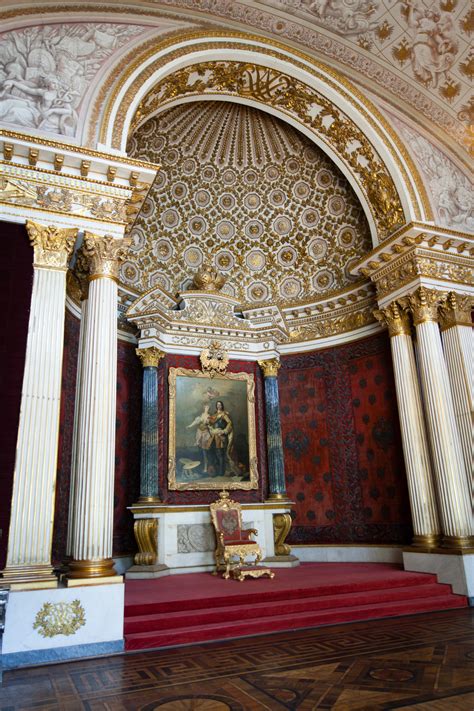 Under a dramatic arch and in addition to the buckingham palace state rooms, this combination ticket provides entry to the royal. Throne Room - Winter Palace, Saint Petersburg,... - Long ...