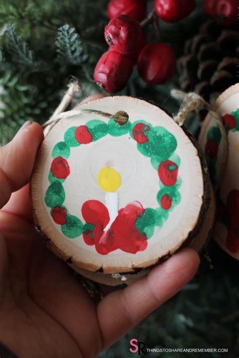 15 Fingerprint And Handprint Christmas Ornaments Trend Repository