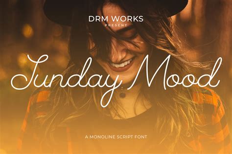 Sunday Mood Font By Drmworks · Creative Fabrica