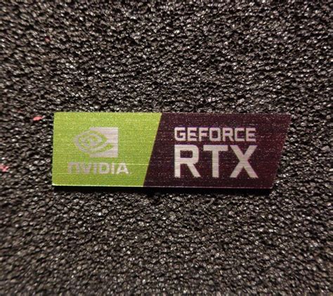 Graphics Nvidia Geforce Rtx Label Aufkleber Sticker Logo Etsy Uk