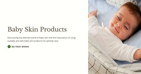 Baby Skin Products