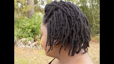 Loose Mini Twists On 4c Natural Hair Youtube