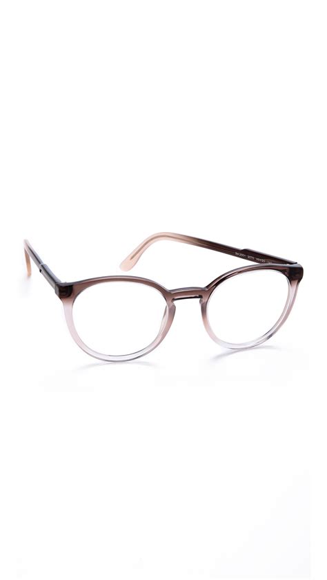 Lyst Stella Mccartney Gradient Frame Glasses Brown Fade In Brown