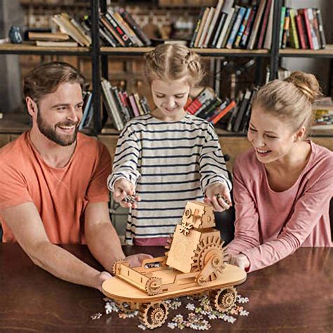 All wooden models have realistically moving mechanisms inside. 3D Wooden Puzzle for Adults Car Model Puzzle, Wood Crafts ...