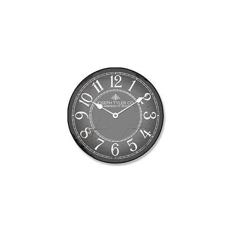 Gray And White Wall Clock Available In 8 Sizes Most Sizes Ship 2 3 Days
