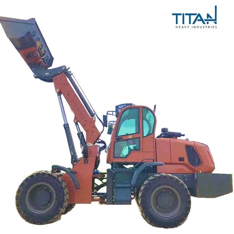 Nude In Container Front Discharge TITAN Track Telescopic Boom Loader