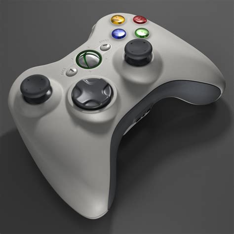 Xbox 360 Controller 3d C4d