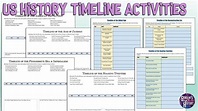 US History Printable Timeline Activities