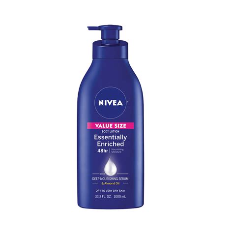 Nivea Essentially Enriched Body Lotion Use After Hand Washing 338 Fl