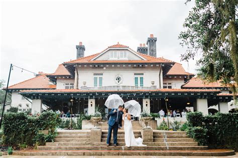 Romantically Rainy Sydonie Mansion Wedding In Mount Dora
