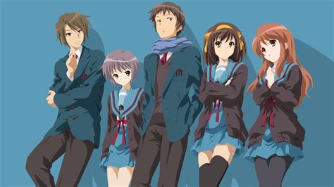 Suzumiya Haruhi No Yūutsu 4k Ultra Fondo De Pantalla Hd Fondo De