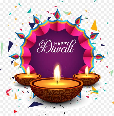 Happy Diwali Happy Diwali Vector Background PNG Transparent With