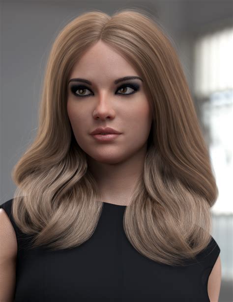 2021 01 Hair For Genesis 8 Females Daz 3d