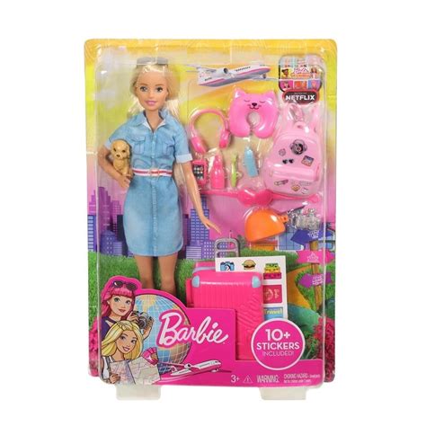 Mu Eca Barbie Mattel Viajera Walmart