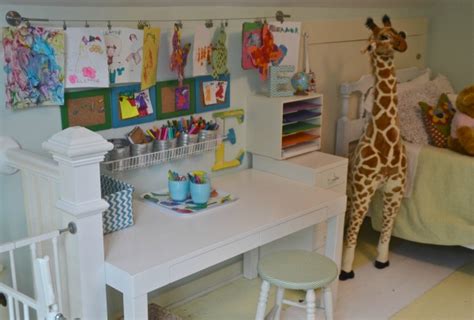 Lauras Plans 10 Beautiful Organized Art Stations For Kids