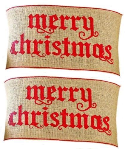 Mud Pie Merry Christmas Pillow Wrap Set Of 2 Wraps Christmas