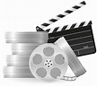 set icons cinematography cinema and movie vector illustration 510891 ...
