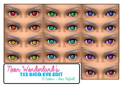Sims 4 Anime Eyes Cc