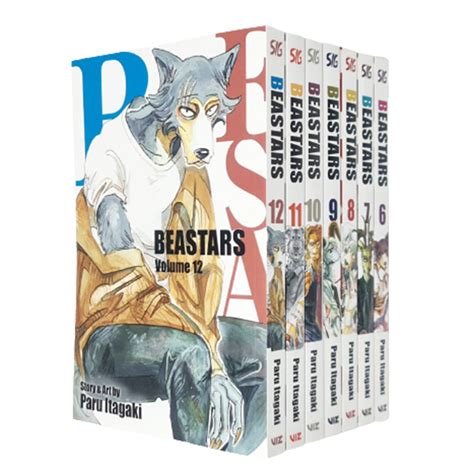 Beastars Series Vol 6 12 By Paru Itagaki 7 Books Collection Set The