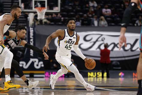 Donovan Mitchell And The Utah Jazz Take On Ja Morant And The Memphis