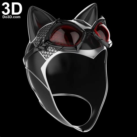 Catwoman Arkham Knight Goggles Helmet 3d Printable Model Print File Stl