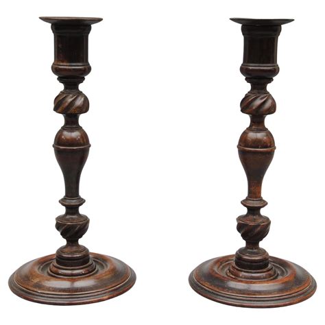 Pair Of 18th Century Candlesticks For Sale At 1stdibs