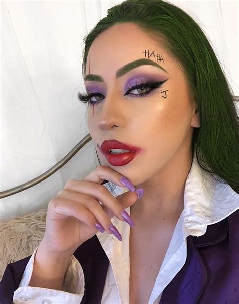 Halloween Joker Makeup