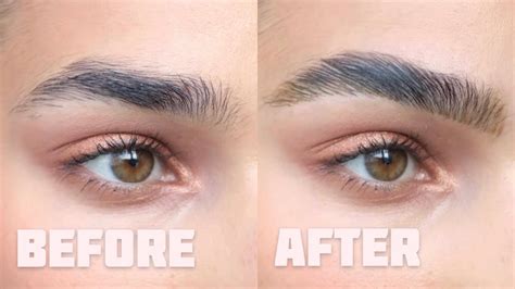 How To Groom Your Eyebrows At Home Step By Step For Beginners Youtube