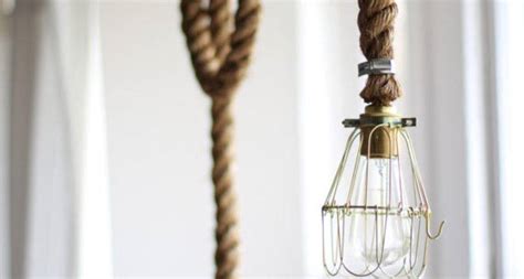 24 How To Make A Rope Lamp Ideas Get In The Trailer