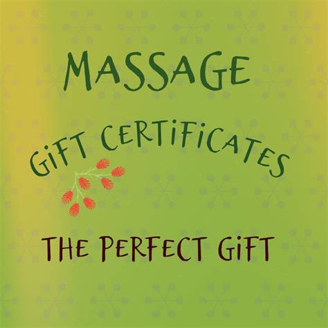 Massage T Certificate Vancouver T Certificates Infinity Massage And Wellness You Are